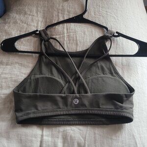 Lululemon Sports Bra XS Green
